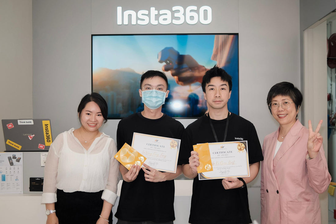 Insta360尖沙咀旗艦店傑出員工表現獎
