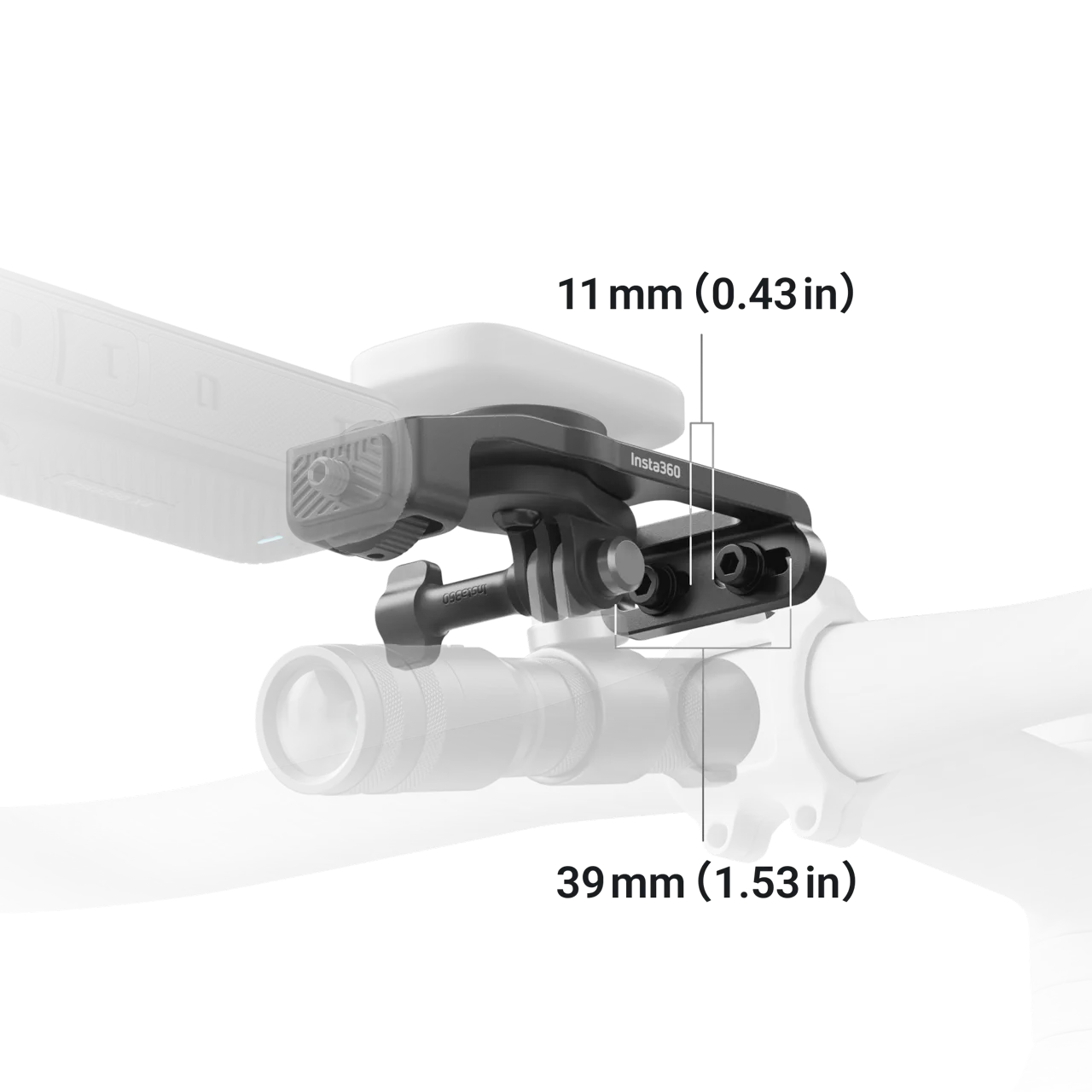 Insta360 單車碼表支架 獨立車把 Bike Computer Mount Independent Handlebars