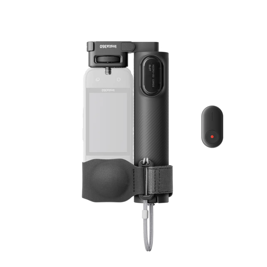 Insta360 折疊式三腳架自拍棒遙控器套餐（1/4 " 螺口）Foldable 2-in-1 Selfie Stick Remote Kit (1/4" Mount)