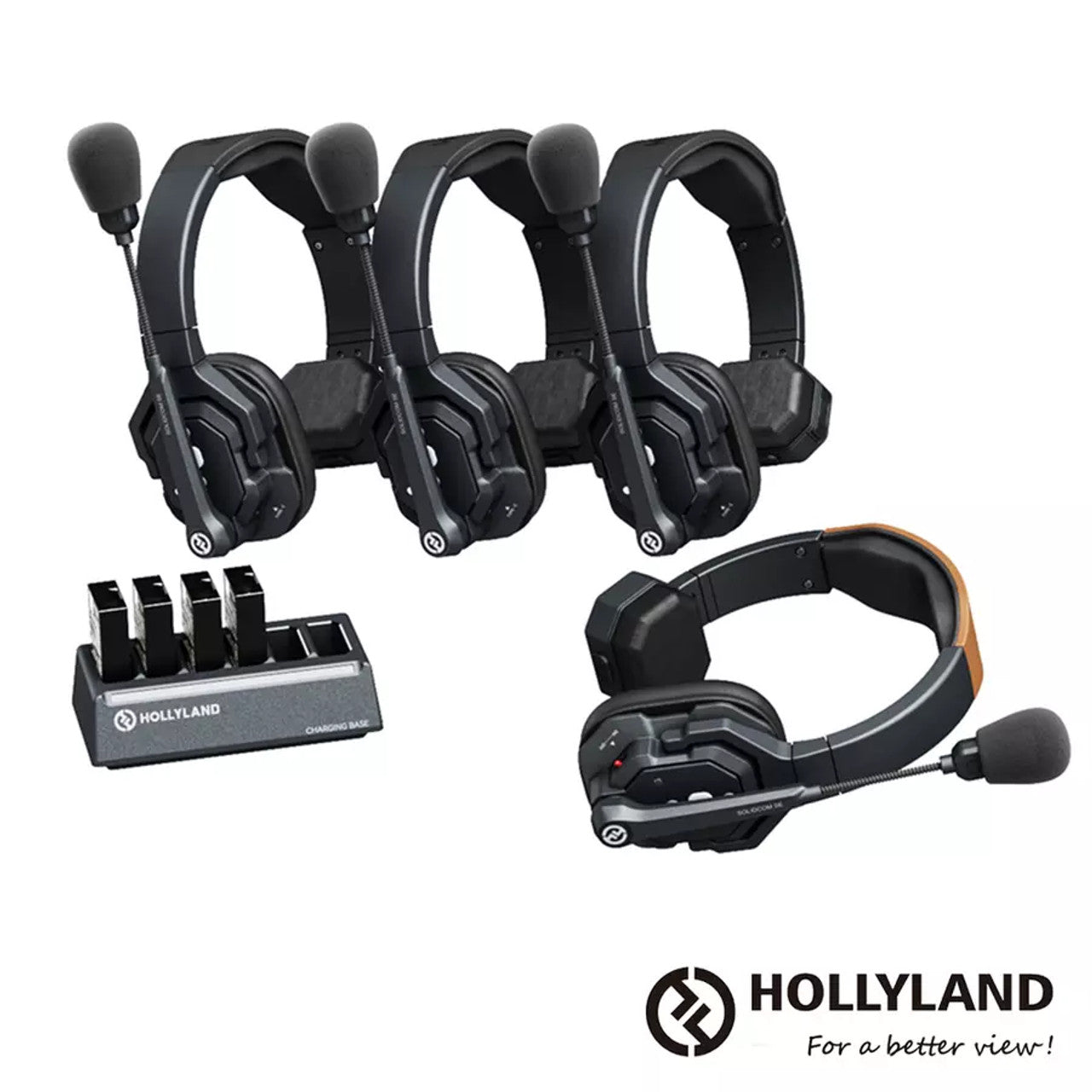 Hollyland Solidcom SE 1.9G Full-Duplex Intercom System 無線對講耳機系統