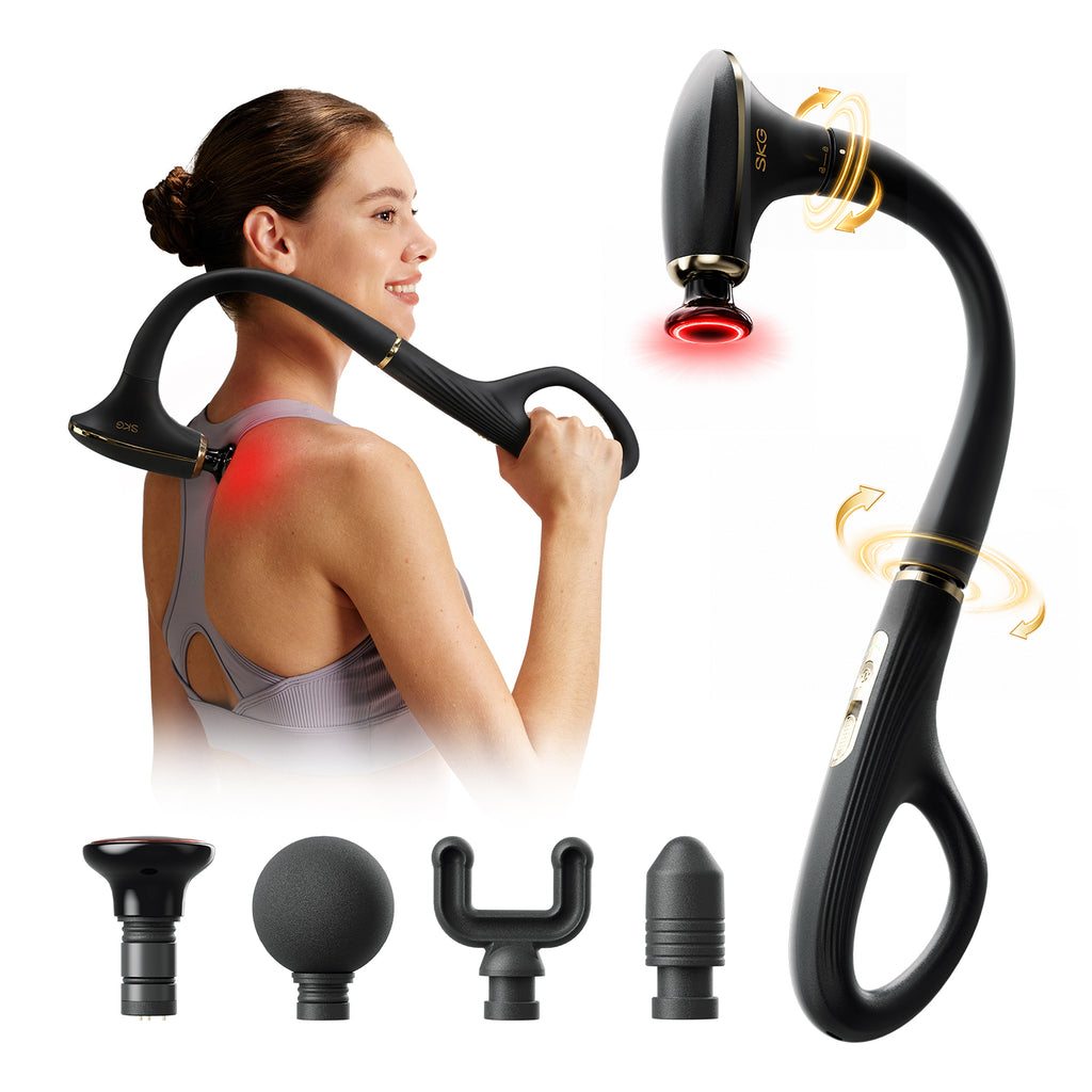 SKG DS300 5合1熱療按摩槍 Thermal Massage Gun