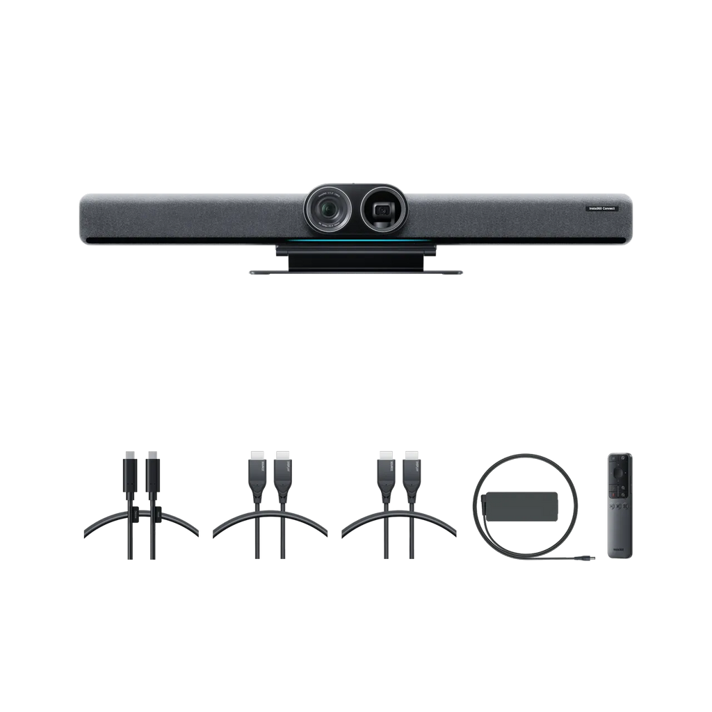 Insta360 Connect 雙攝像頭 AI 視訊會議一體機