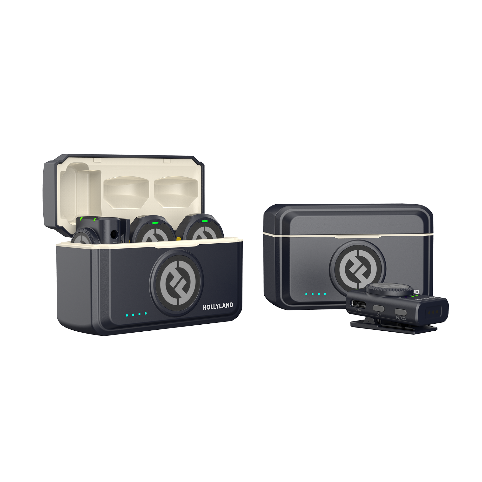 HOLLYLAND LARK M2 Lightweight Wireless Microphone – Vast World Limited HOLLYLAND LARK M2 Lightweight Wireless Microphone – Vast World Limited