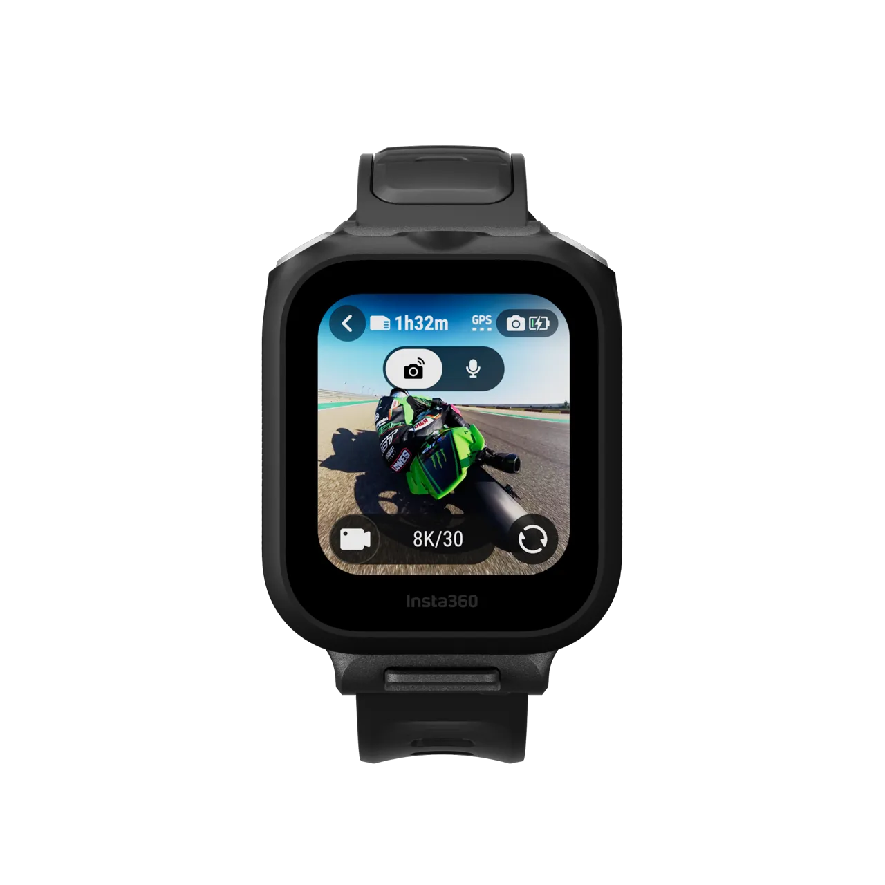 Insta360 GPS Radio &amp; Image Transmission Remote Preview Remote with Built-In Mic