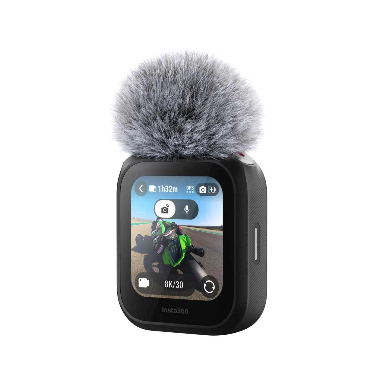 Insta360 GPS Radio &amp; Image Transmission Remote Preview Remote with Built-In Mic