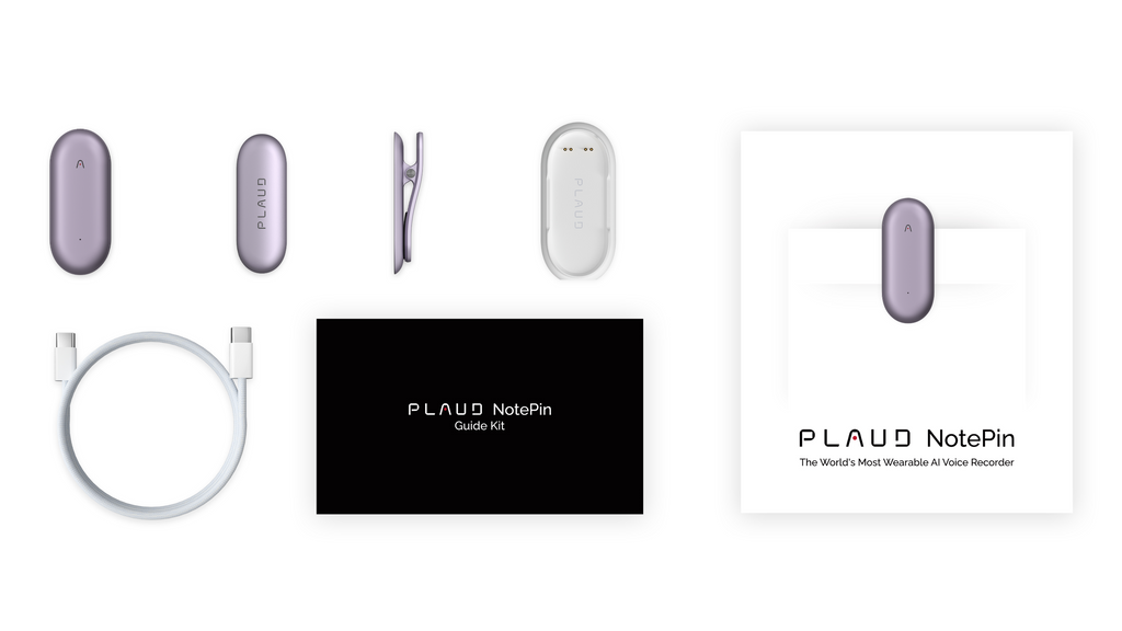 PLAUD NotePin ChatGPT-driven AI memory capsule wearable recorder