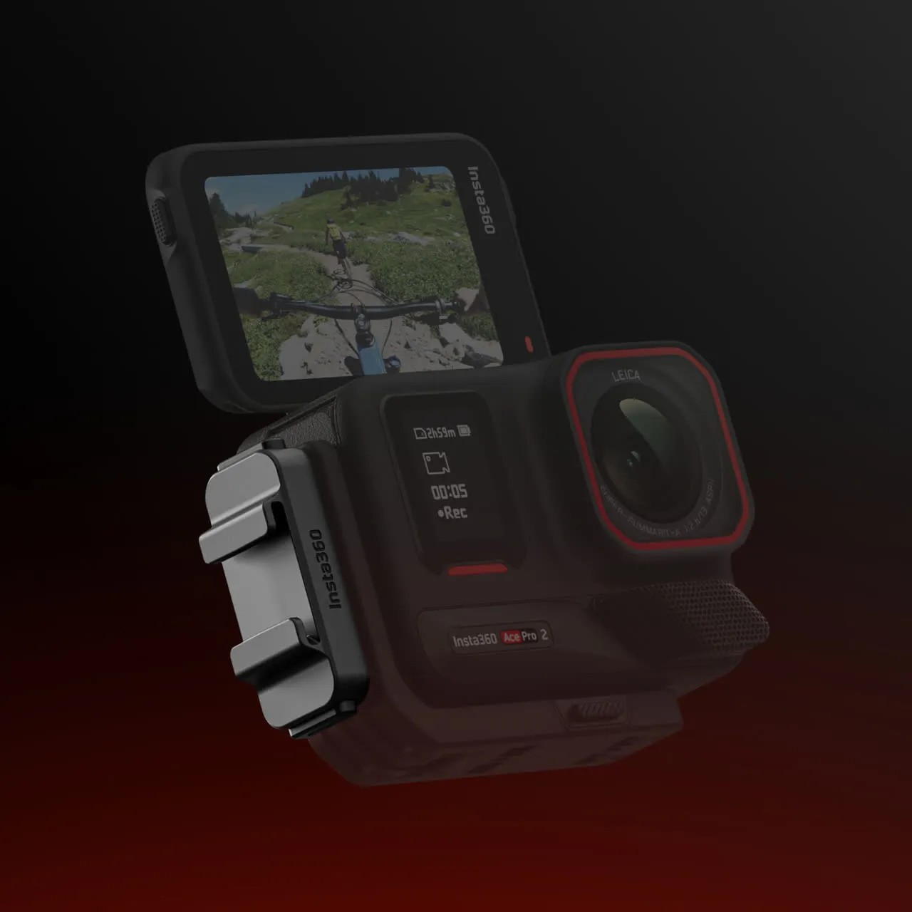 Insta360 Ace series dedicated quick release cold shoe Quick Release Cold Shoe