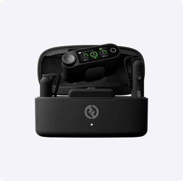 Hollyland LARK MAX 2 Combo 兩發一收無線收音咪 2-People Wireless Microphone System