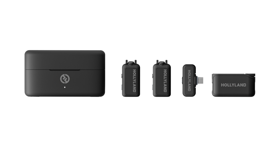 Hollyland LARK MAX 2 Combo 兩發一收無線收音咪 2-People Wireless Microphone System
