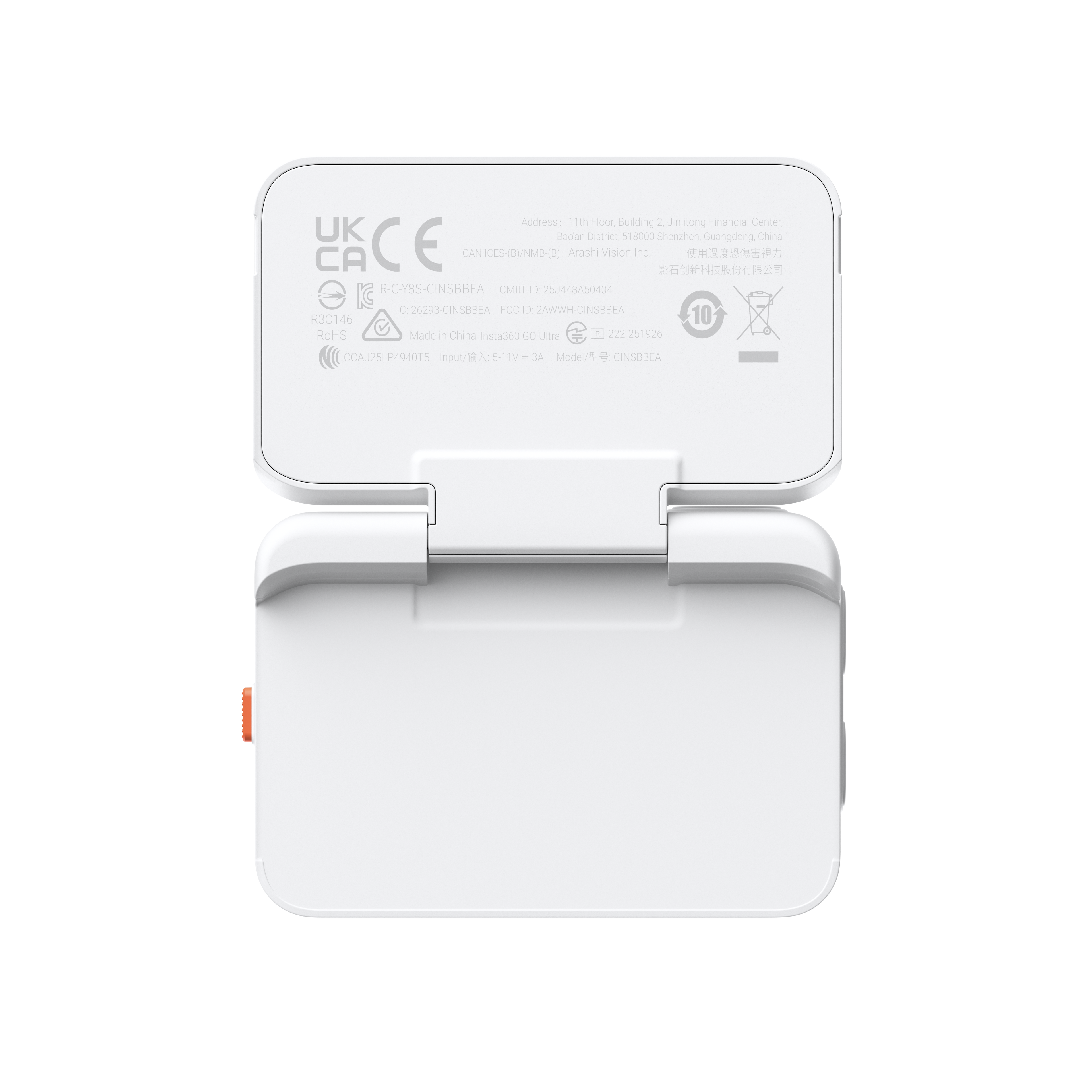 Insta360 GO Ultra 4K拇指運動相機