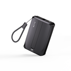 ZLOS TINY 10 Portable Mini Power Bank with Built-in Cable Charger (10000mAh)