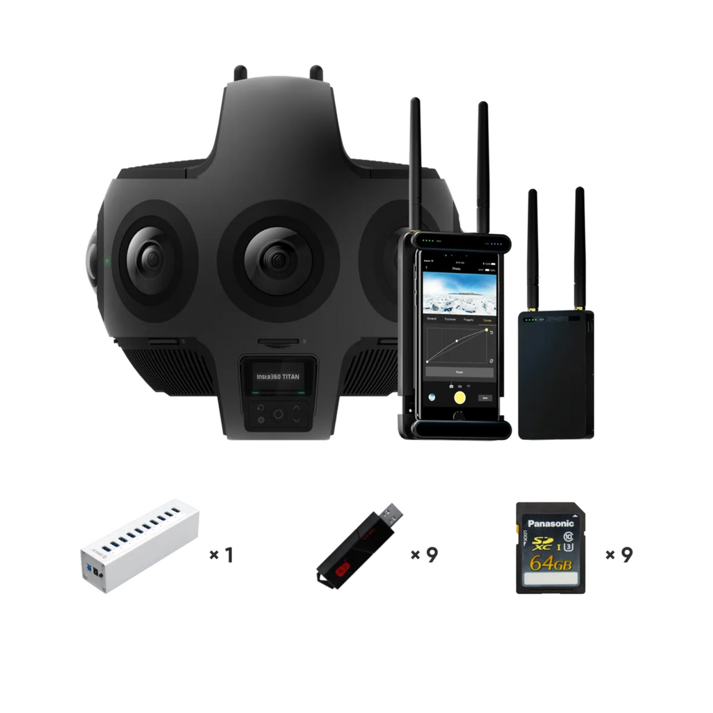 Insta360 Titan 專業級 VR 攝影機