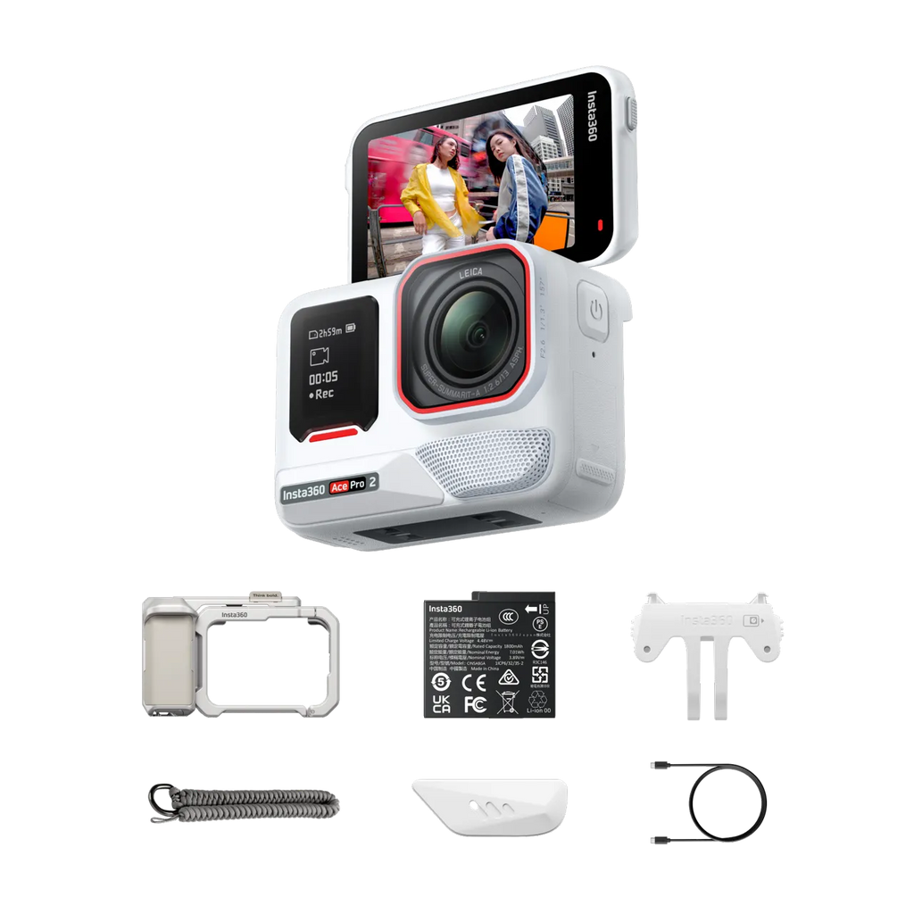 (New) Insta360 Ace pro 2 Street Photography Kit (Single Battery Version) Xplorer Bundle