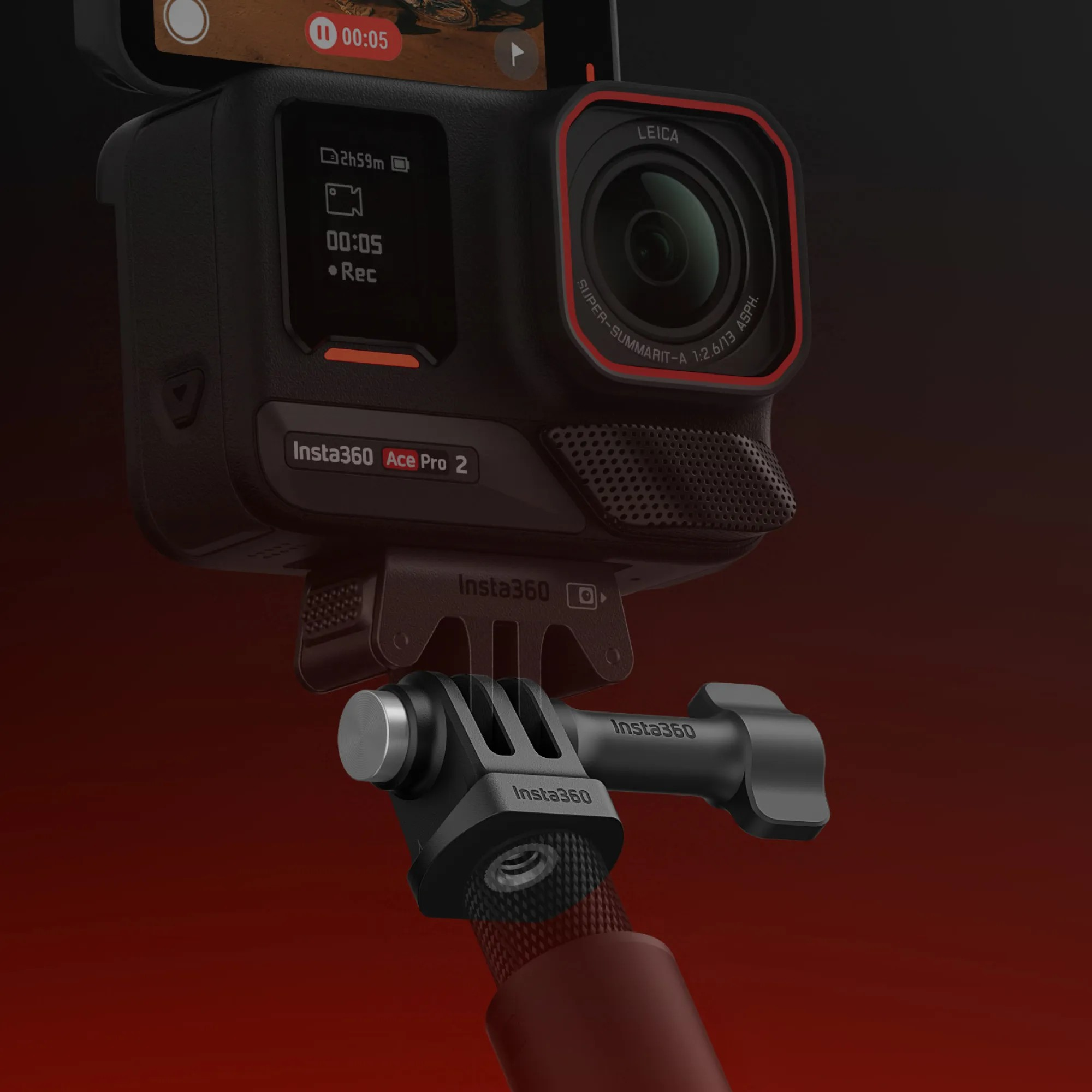 Insta360 3 Prong to 1/4" Adapter